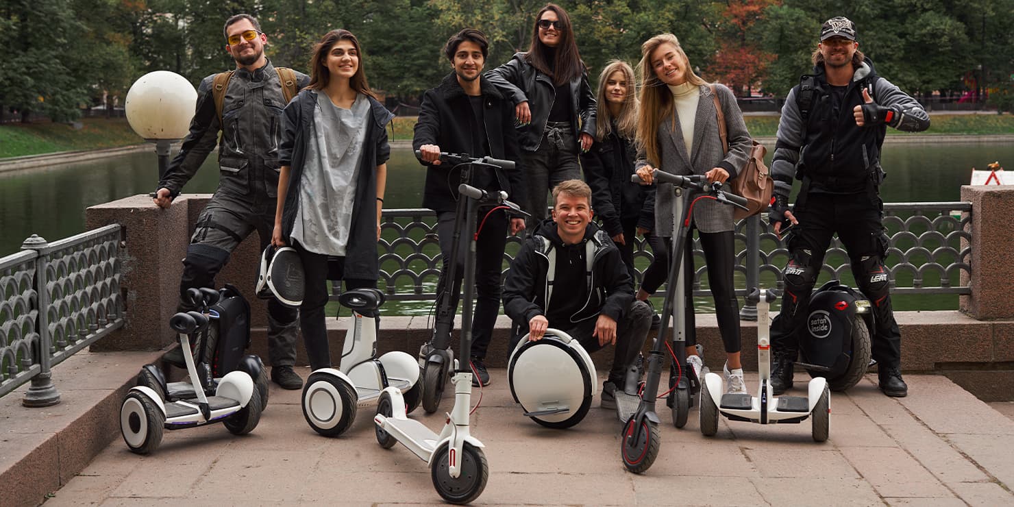 Купить продукцию компании Segway-Ninebot у официального дилера в России