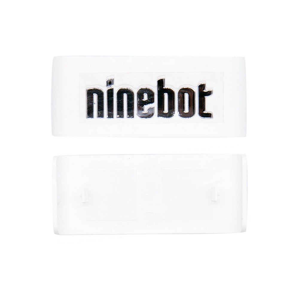 Пластиковая накладка с логотипом "Ninebot" для Ninebot MiniPRO. Белая (10.01.3206.02)