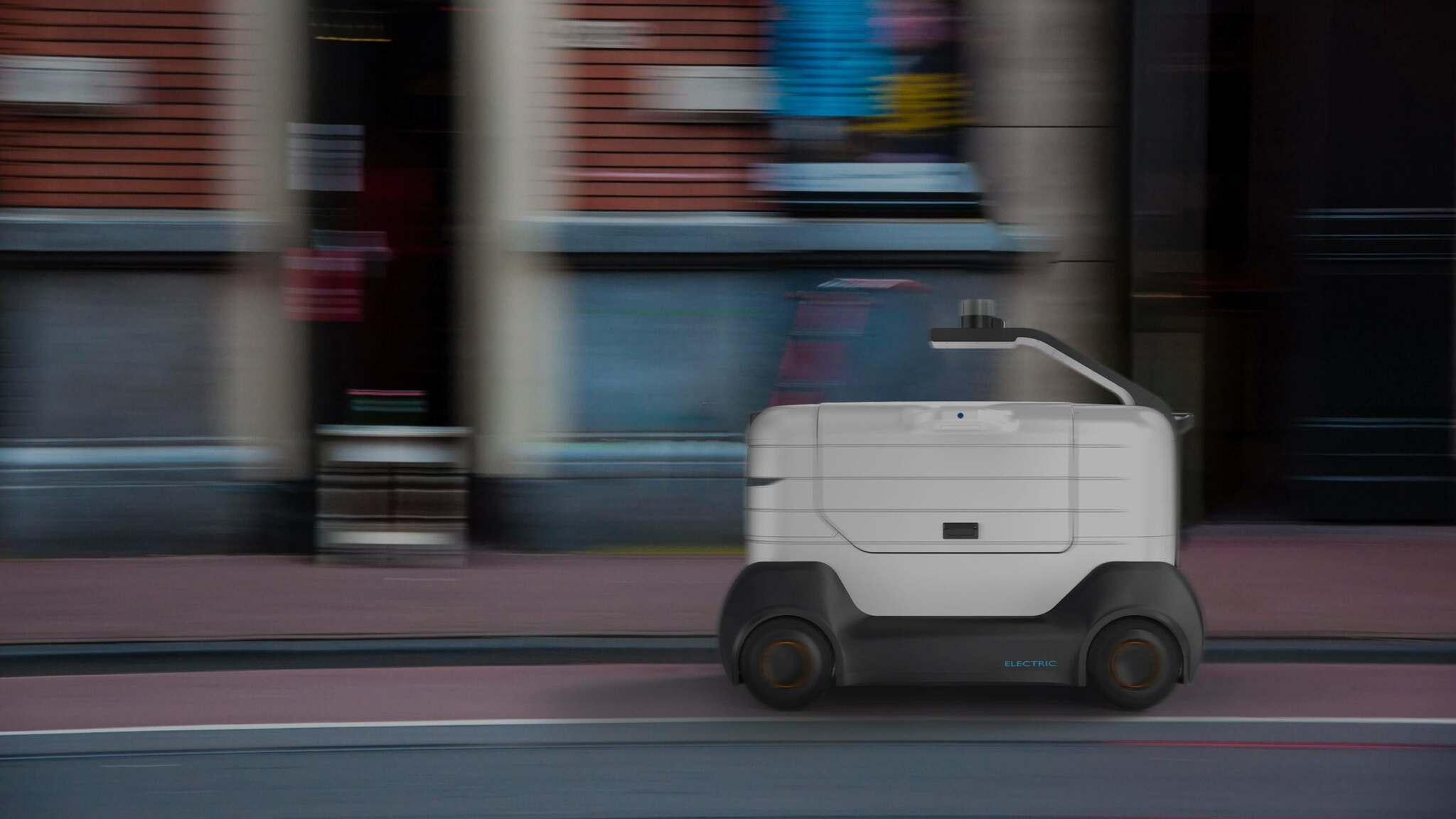 Купить робота-доставщика Segway DeliveryBot X1