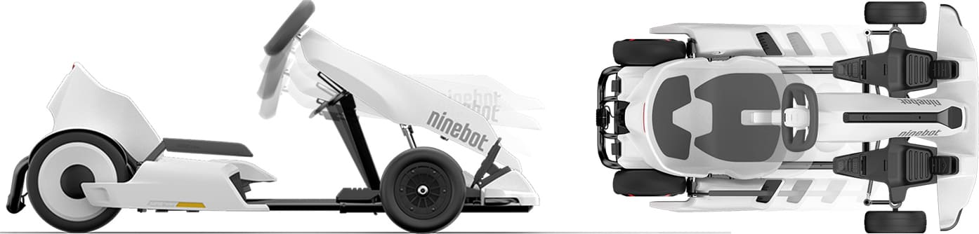 Высоту руля Ninebot GoKart можно настраивать