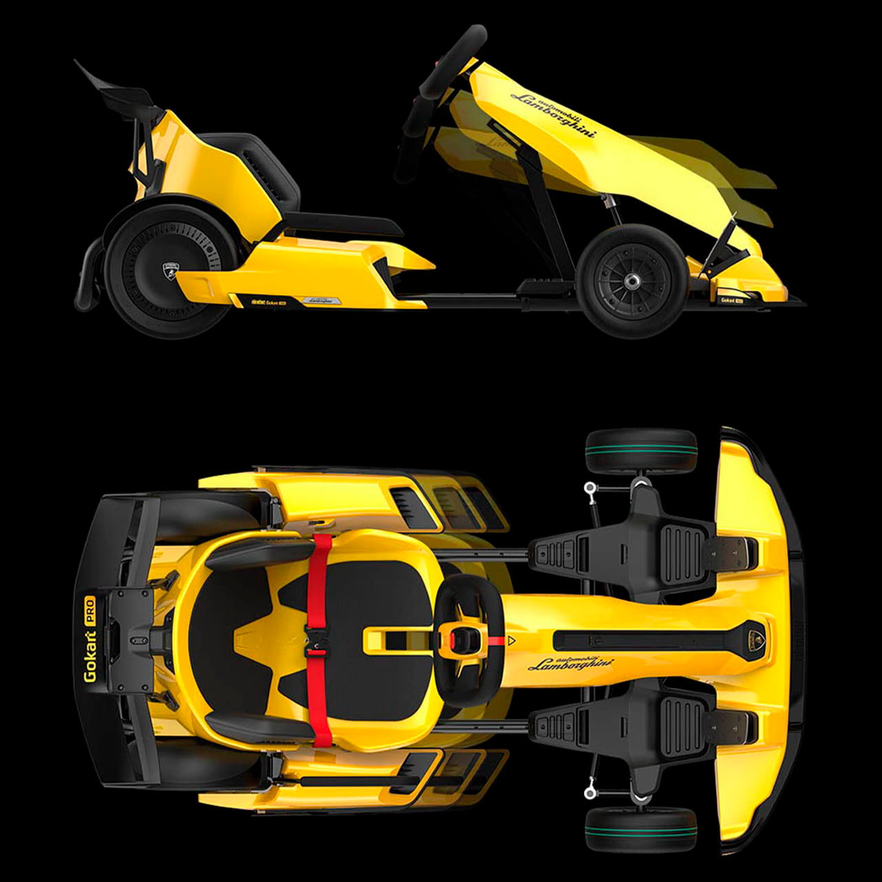 У Ninebot GoKart Pro 2 регулируемая длина рамы и настраиваемый угол рулевой колонки