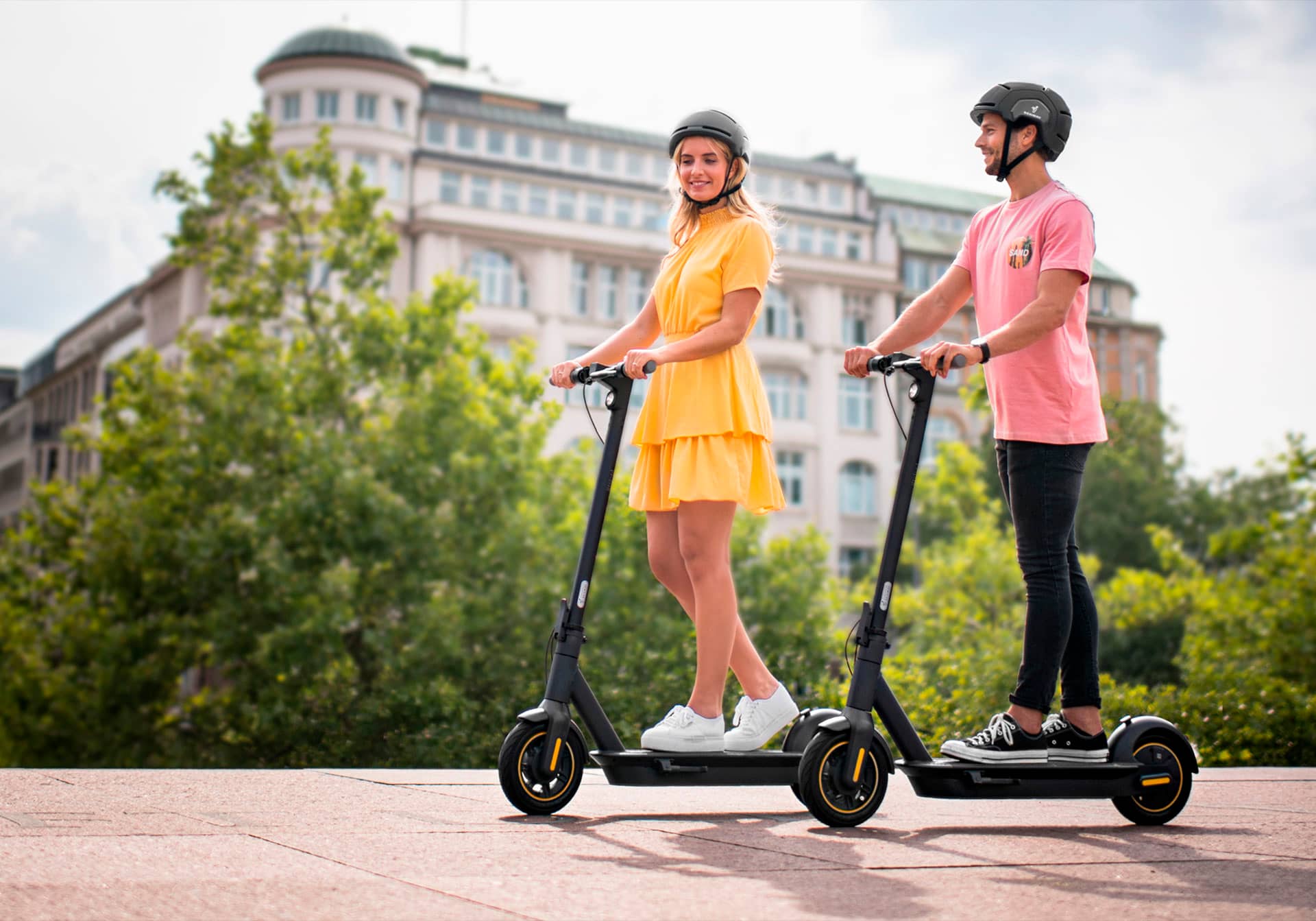 Колесо электросамоката Ninebot KickScooter MAX G30