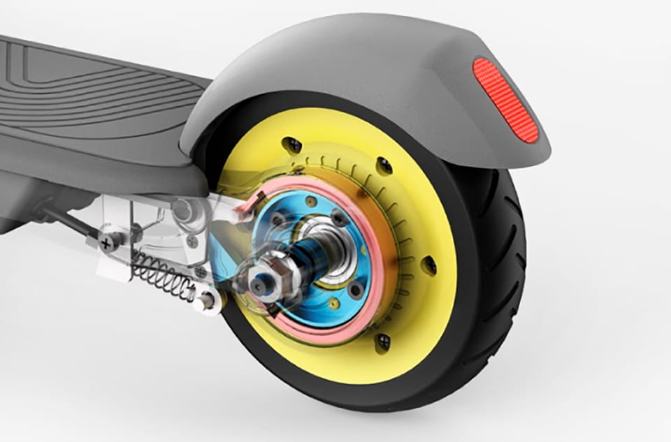 Тормозная система детского электросамоката Ninebot KickScooter C10