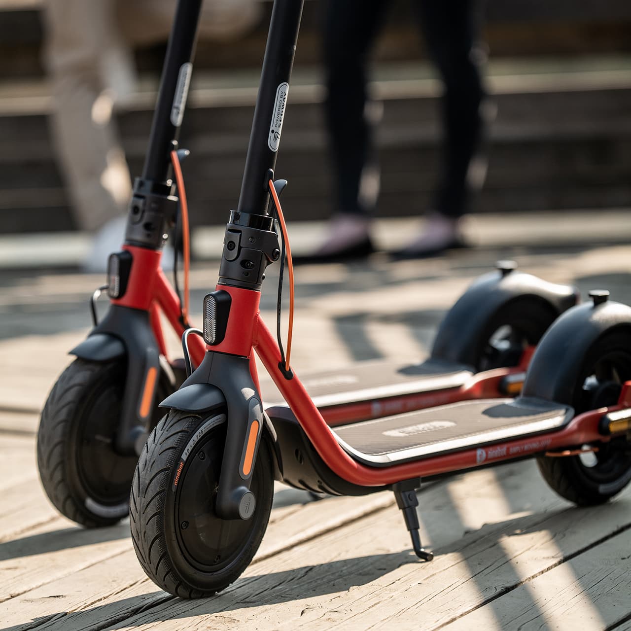 Силиконовая накладка на деку электросамоката Ninebot KickScooter D28