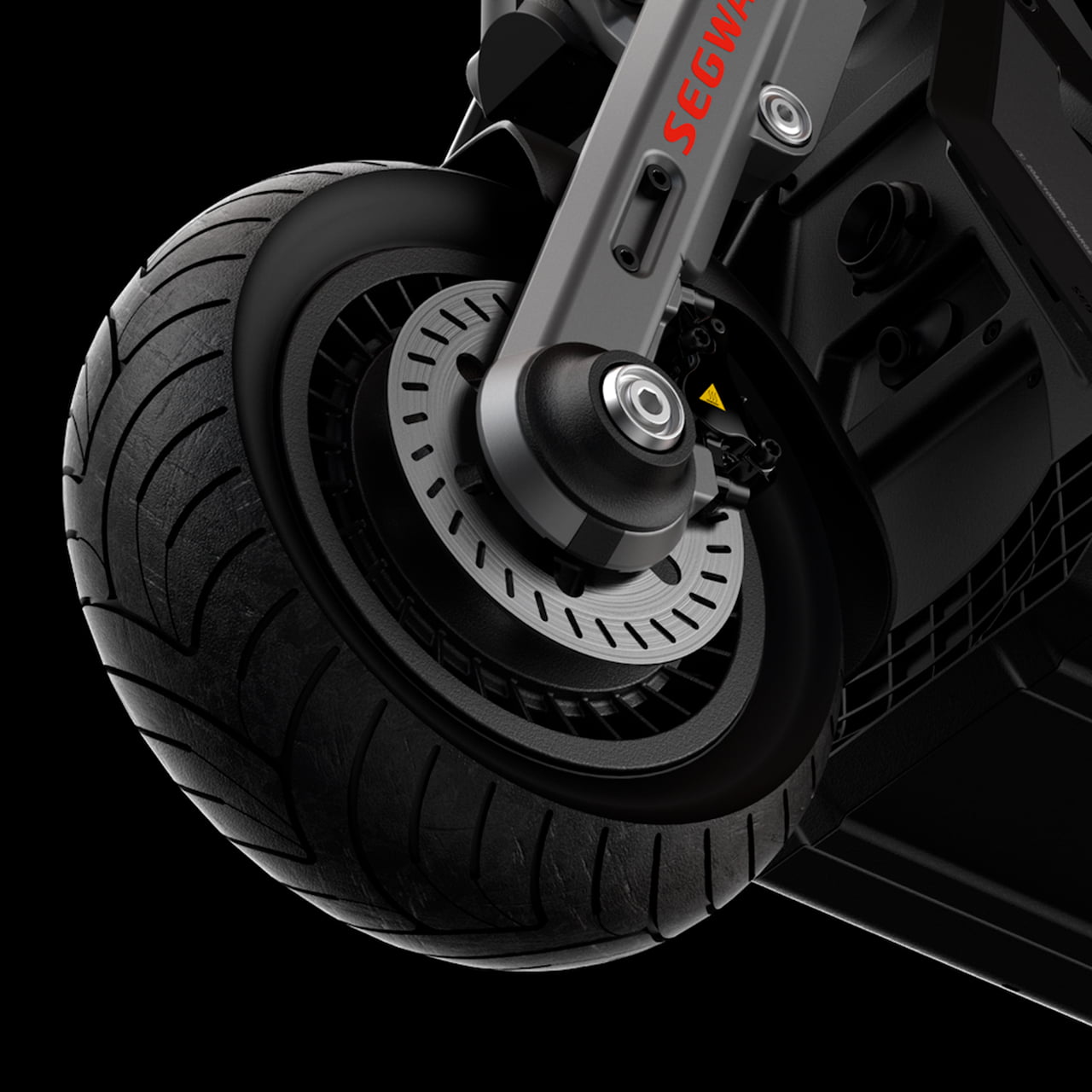 Складная конструкция электросамоката Ninebot SuperScooter GT1