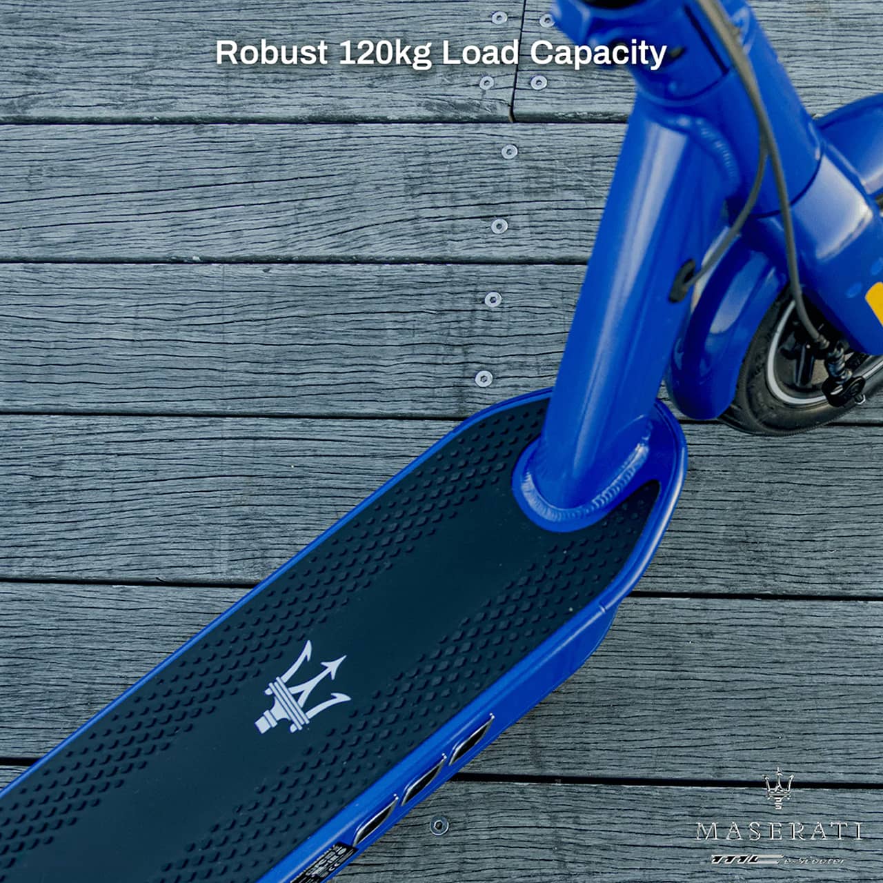 Ninebot KickScooter MAX G30 Maserati выдерживает вес до 120 килограммов