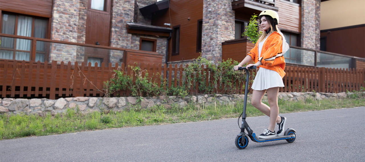 Купить электросамокат для детей и подростков Ninebot KickScooter Zing E10 в Москве